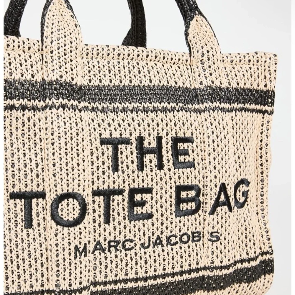 Marc Jacobs Women's The Straw Jacquard Tote Bag - Picture 2 of 12